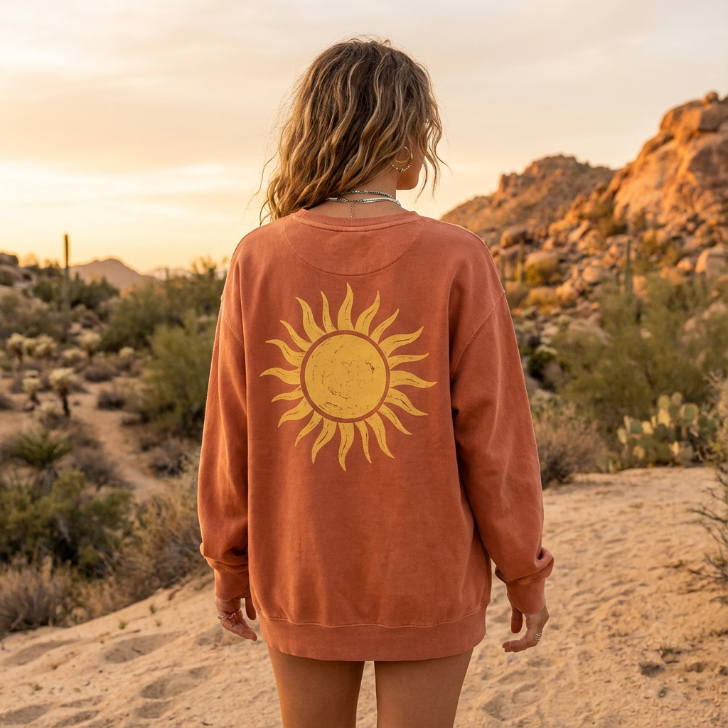 Sun Soul Terracotta Crewneck